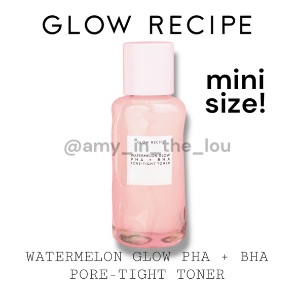 Watermelon Glow PHA+BHA Pore-Tight Toner Mini by Glow Recipe - Picture 1 of 8